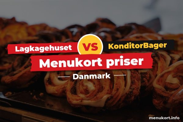 Bakery & café prices compared Danmark 2026